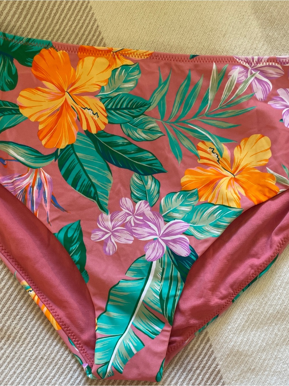 NWOT Women’s Tropical Floral Bikini Bottom